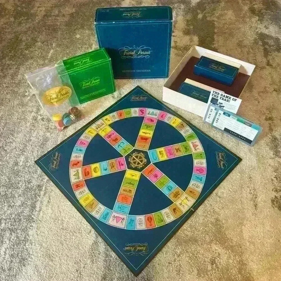 Vintage 80’s Trivial Pursuit w/All-Star Sports Edition Expansion - Picture 1 of 8
